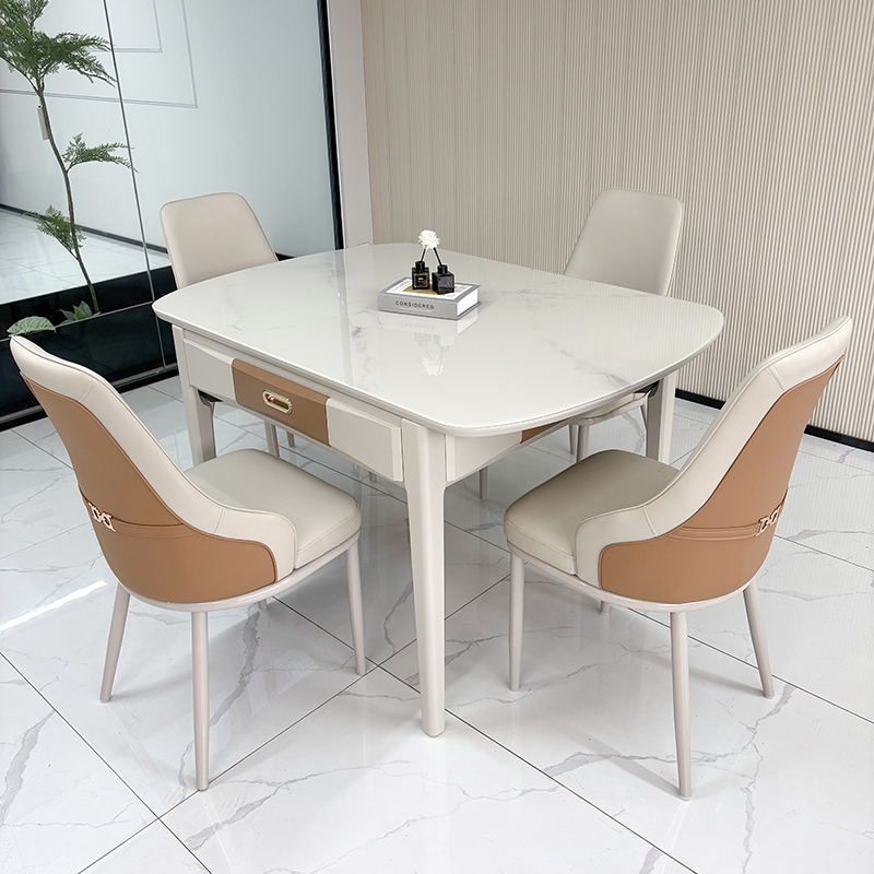 现代实木多功能电动麻将桌餐桌两用一体麻将机全自动家用饭桌机麻