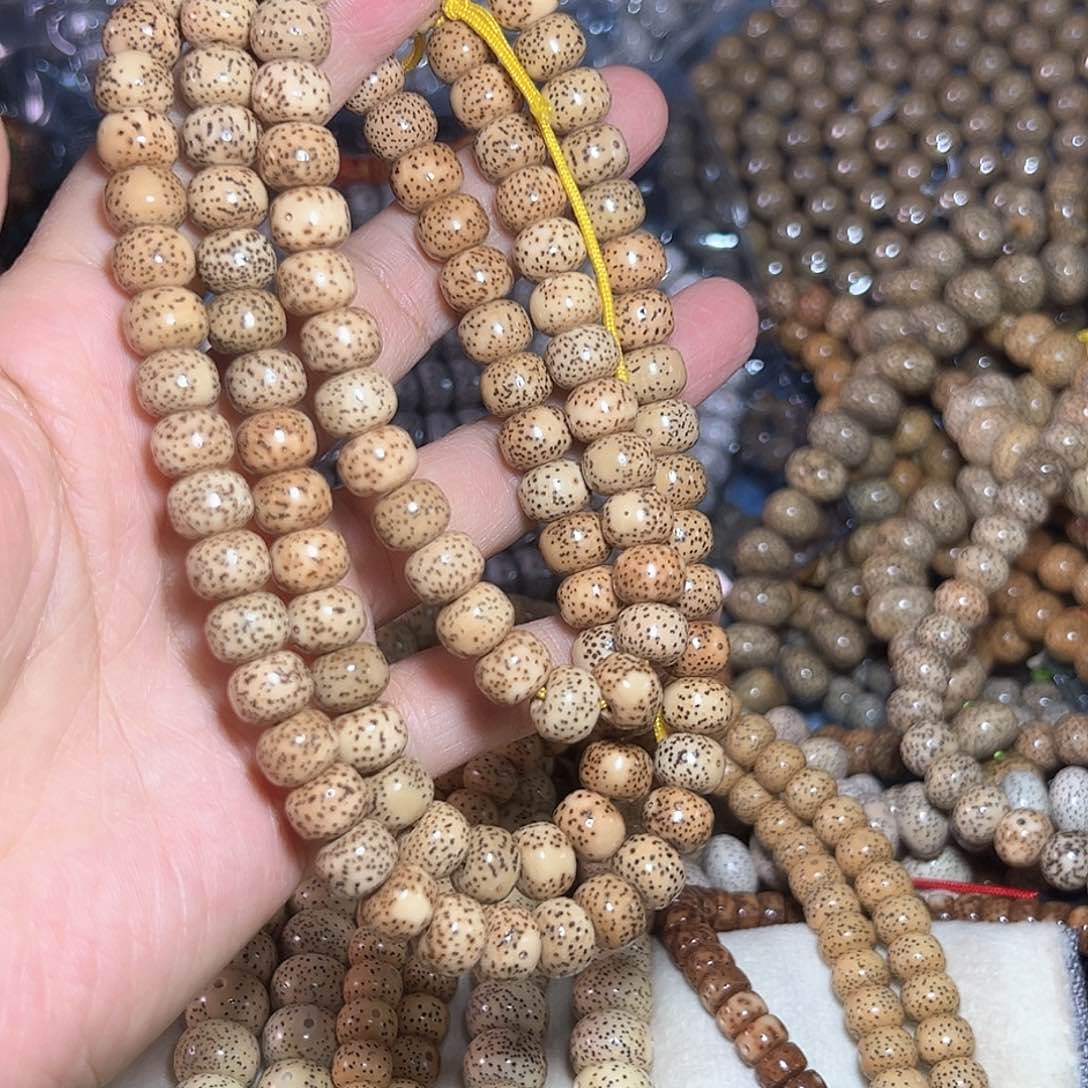 星月菩提手串星月菩提脱脂陈子