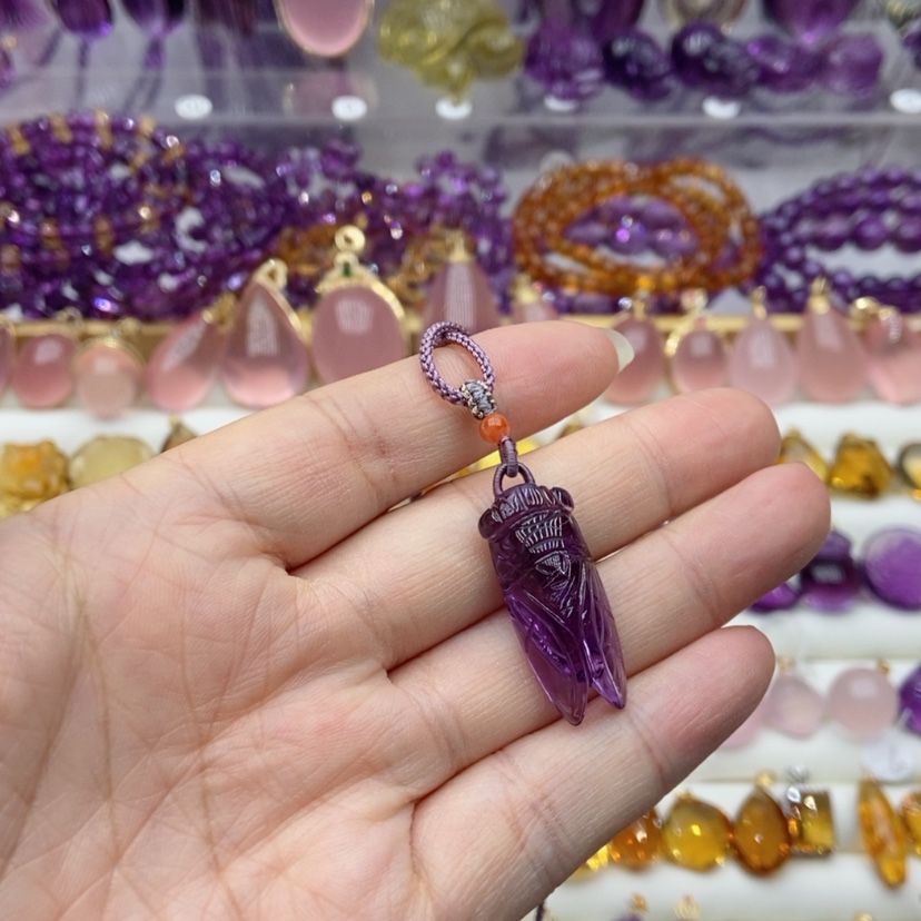 【闪购商品】水晶水晶吊坠未镶嵌