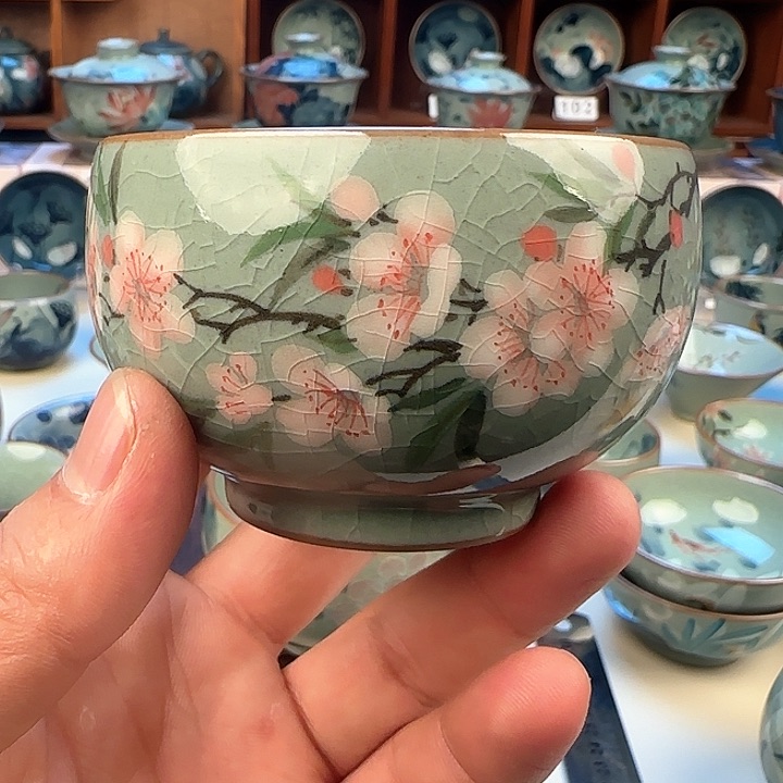 景德镇陶瓷陶瓷杯茶具