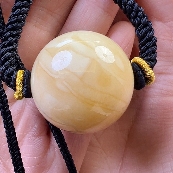 蜜蜡颈饰未镶嵌蜜蜡