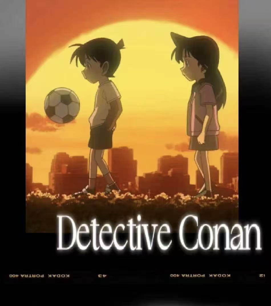 【谷子爱】白桃文创侦探柯南全新概念亚克力胶片卡