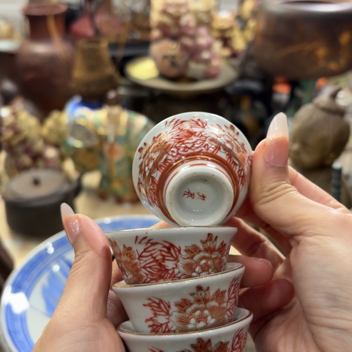 陶瓷古美术置物摆件