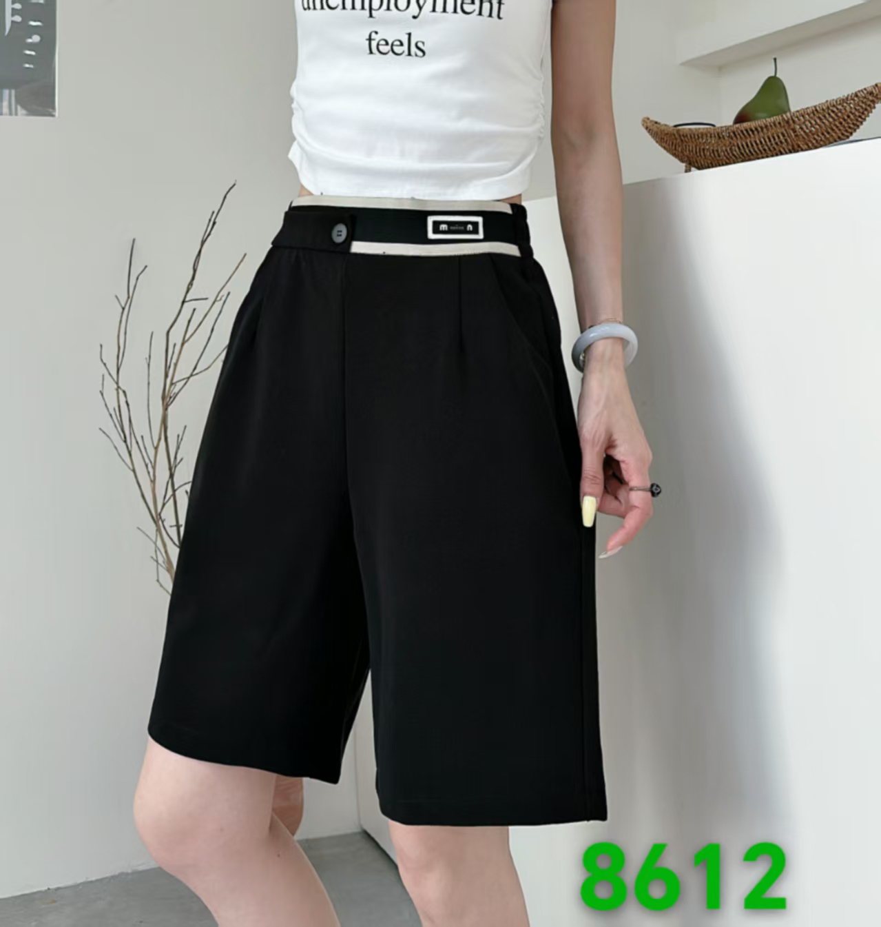 美美家 夏季休闲裤极简风