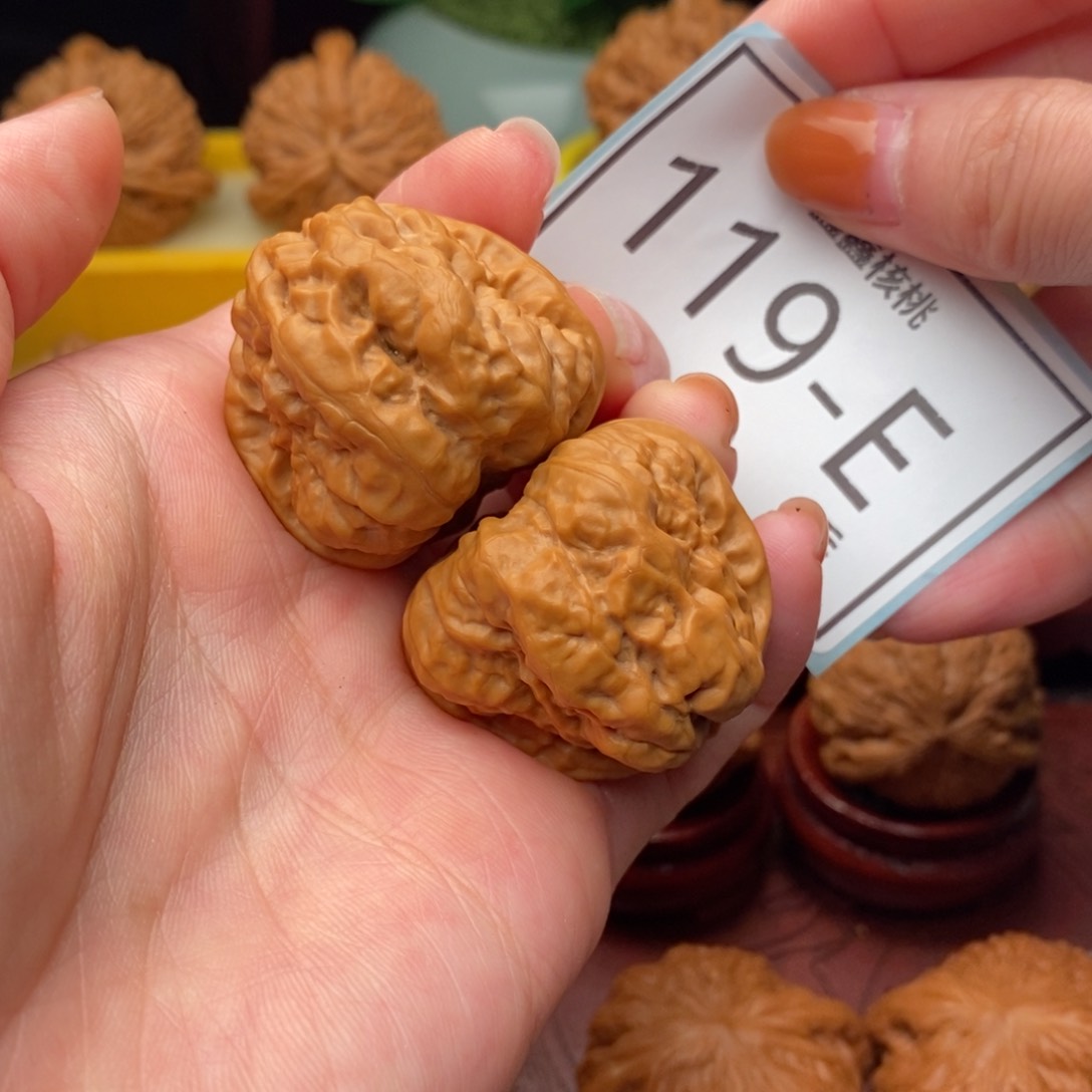 文玩核桃把件蛤码头35