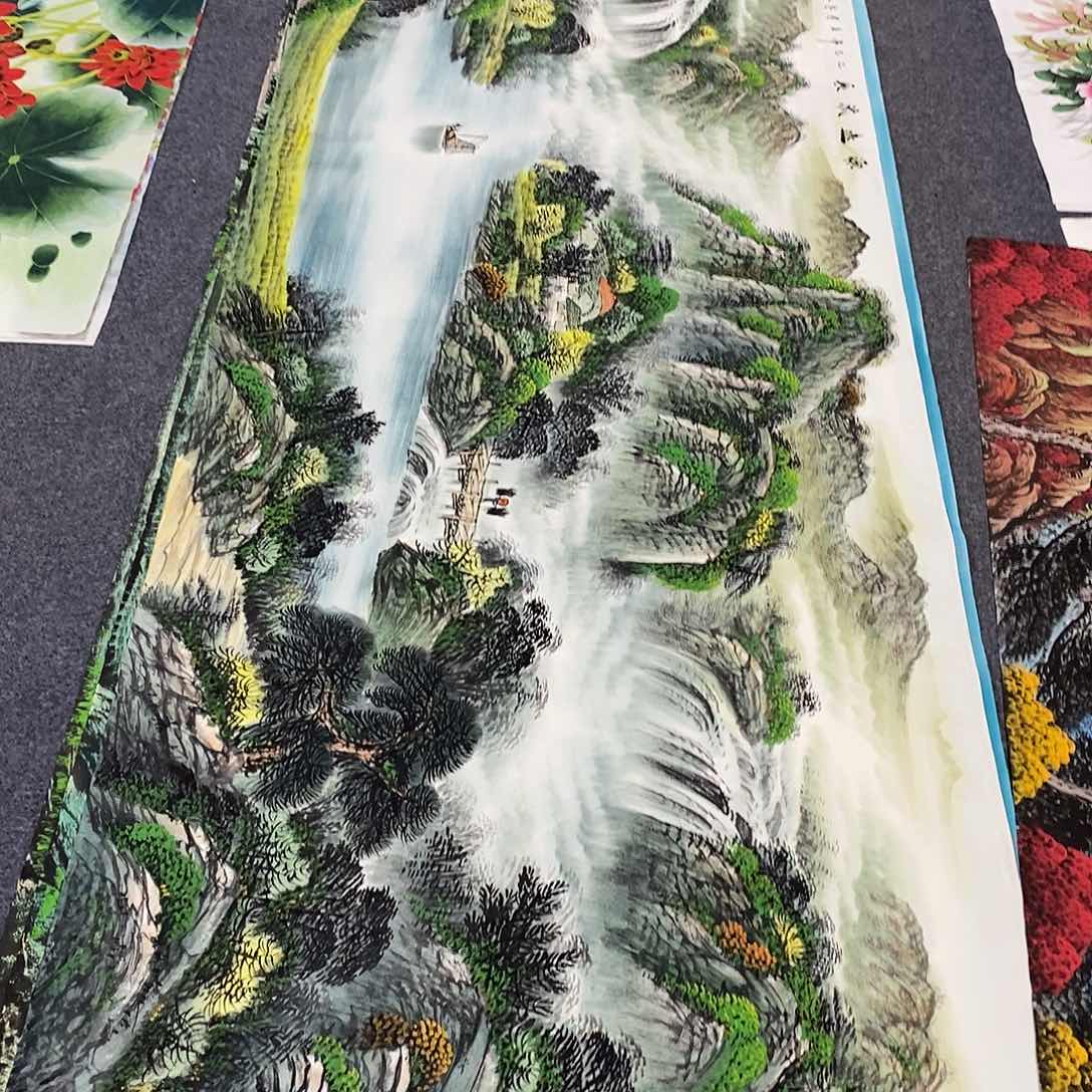 国画金*2.4✖️1米画画画画画画