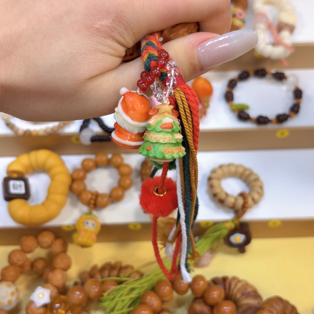 星月菩提手串圣诞滴丢