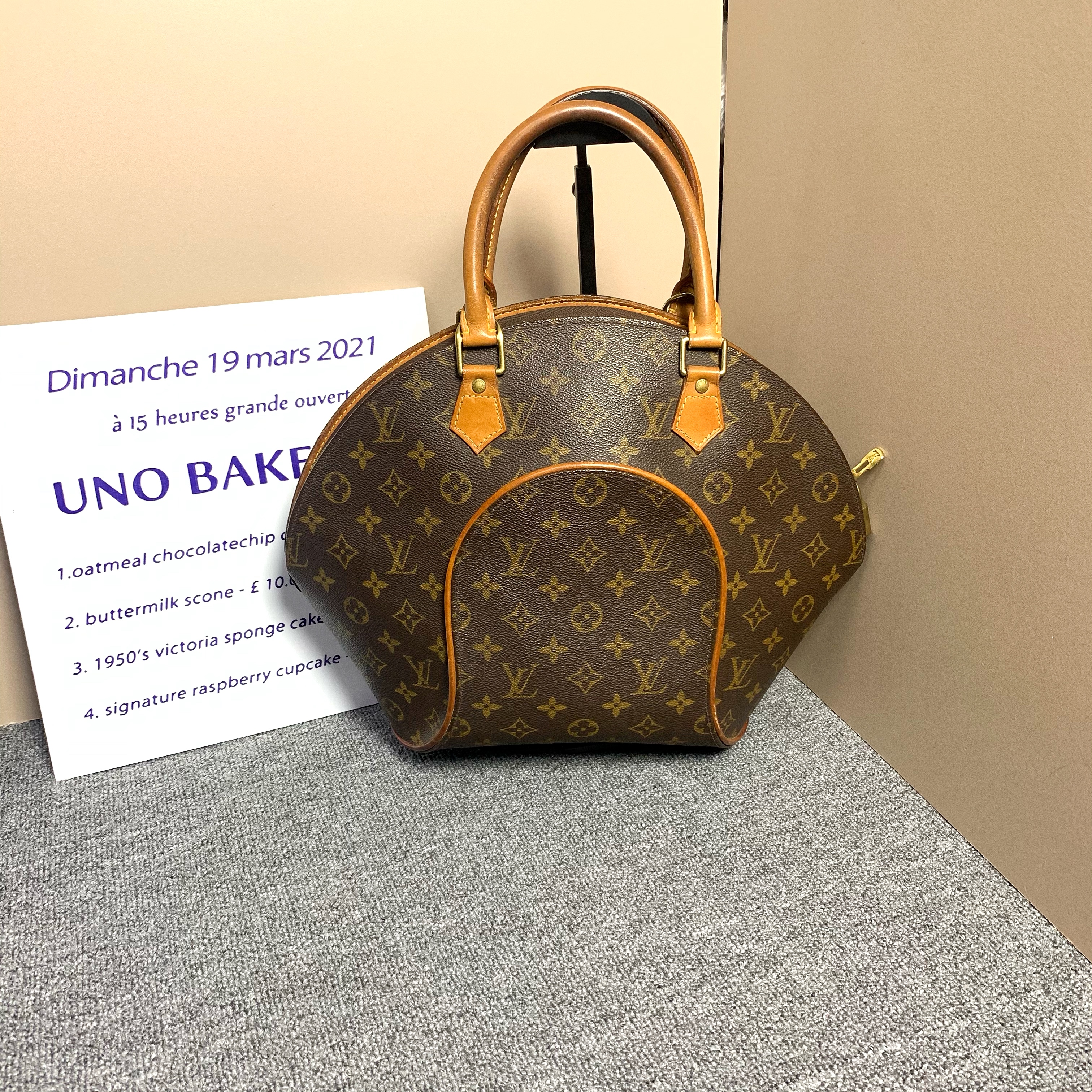 95新 LouisVuitton/路易威登 LV老花河蚌包/路易威登单肩包