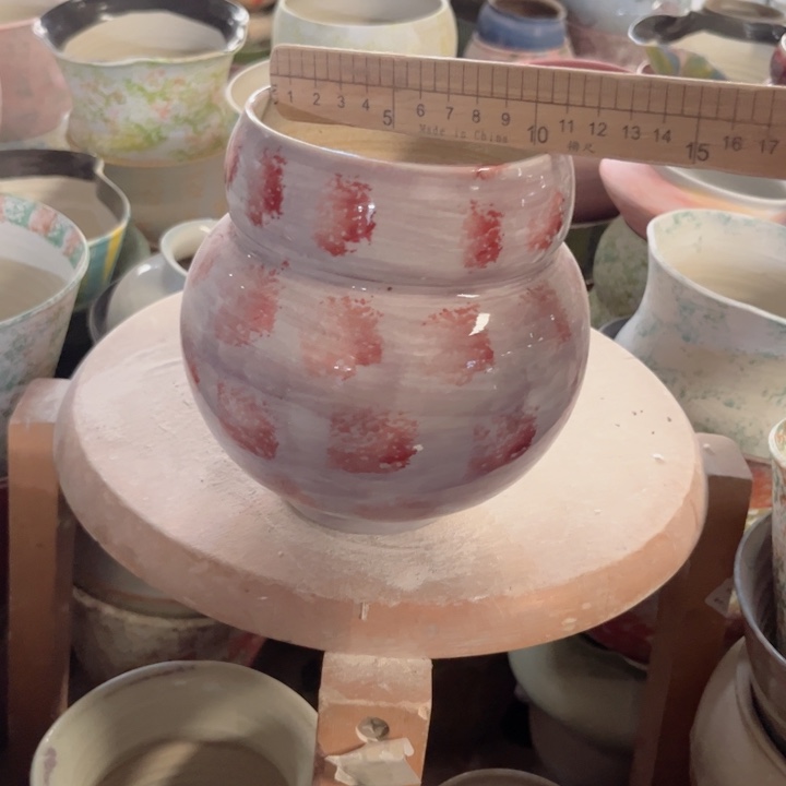 瓷片口10高15 景德镇陶瓷