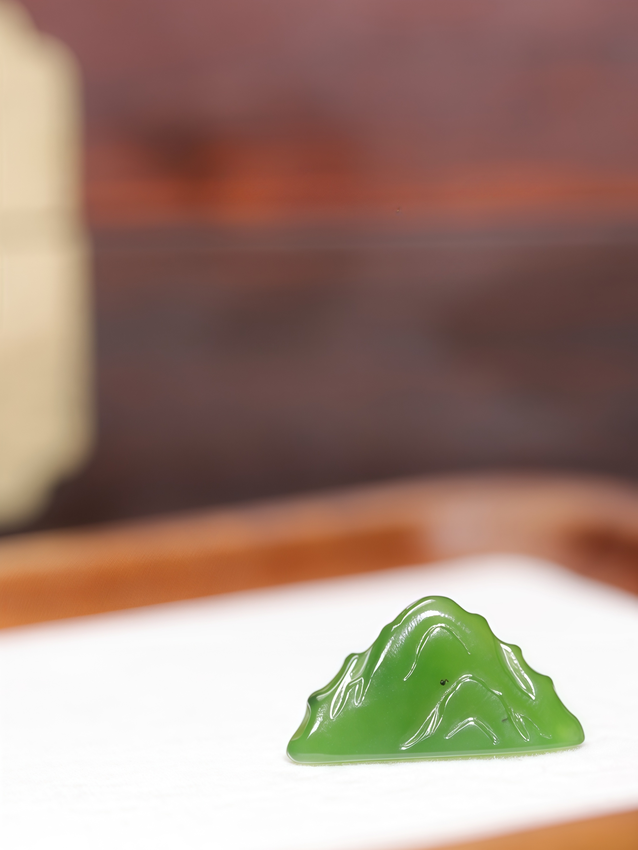 俄罗斯碧玉 见.山 挂件