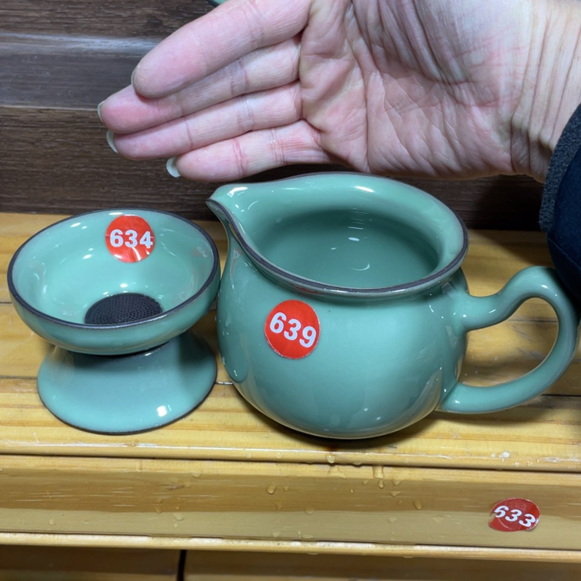 【闪购商品】陶瓷茶壶茶杯家用