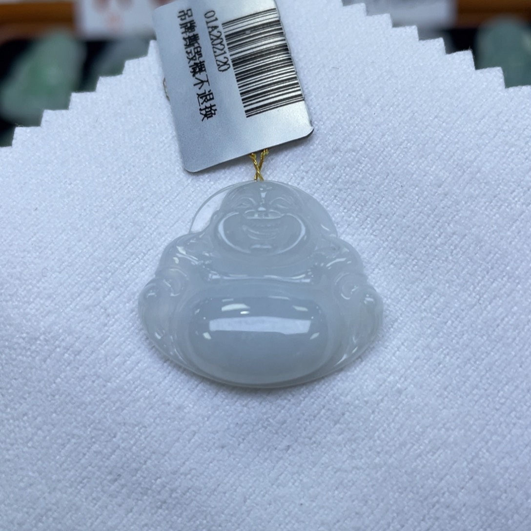 颈饰未镶嵌翡翠佛公