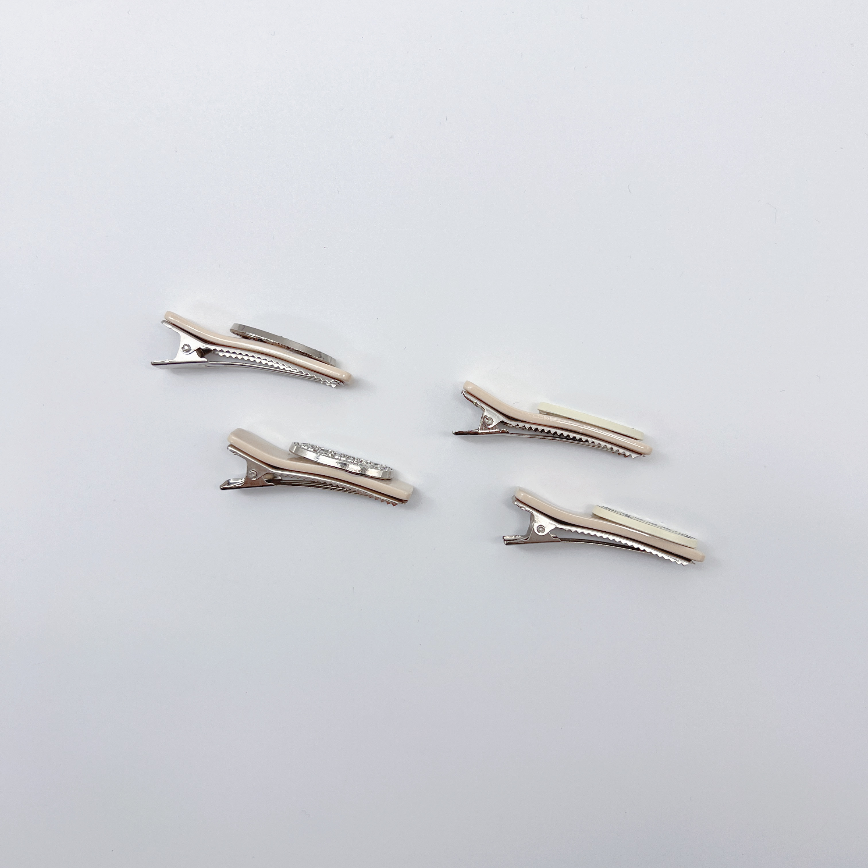 Mi33  纯色字母一字夹鸭嘴夹 Y18062C2-2 