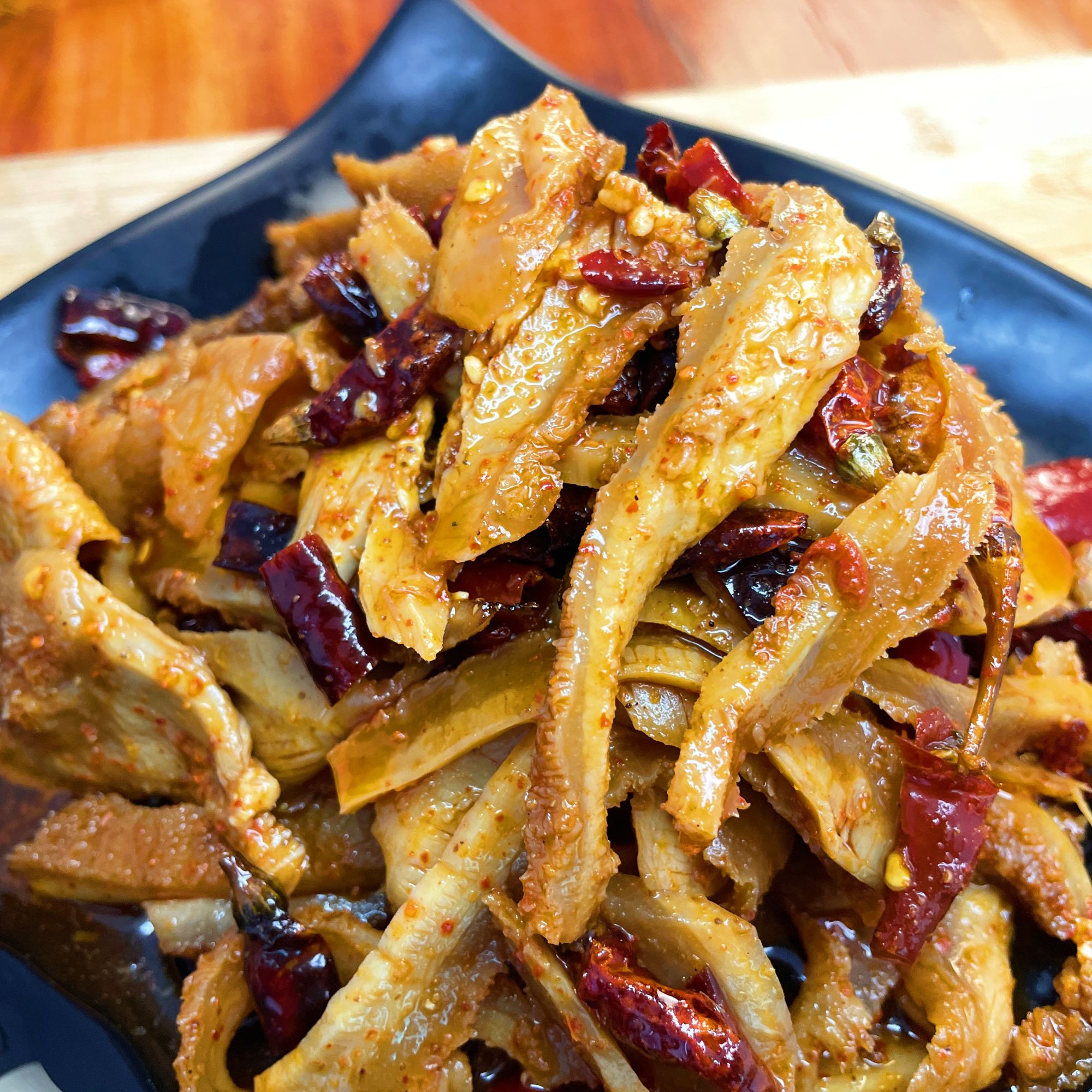 冷吃劲道五香牛肚香辣麻辣真空开袋即食熟食新鲜卤味清真夜宵零食