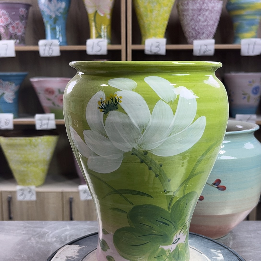 景德镇陶瓷花盆花盆