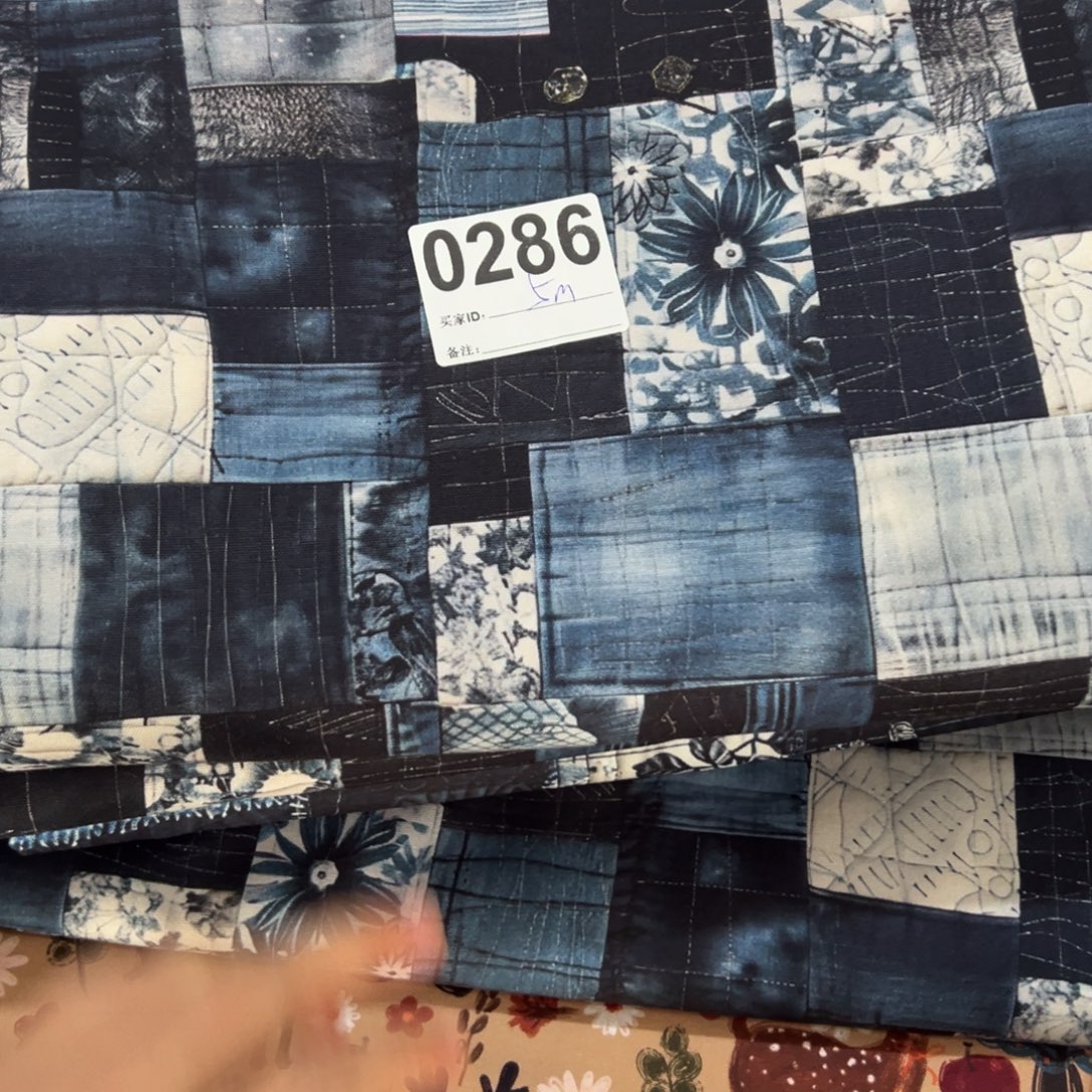 棉一米价纯棉8安帆布1.5米宽果子块