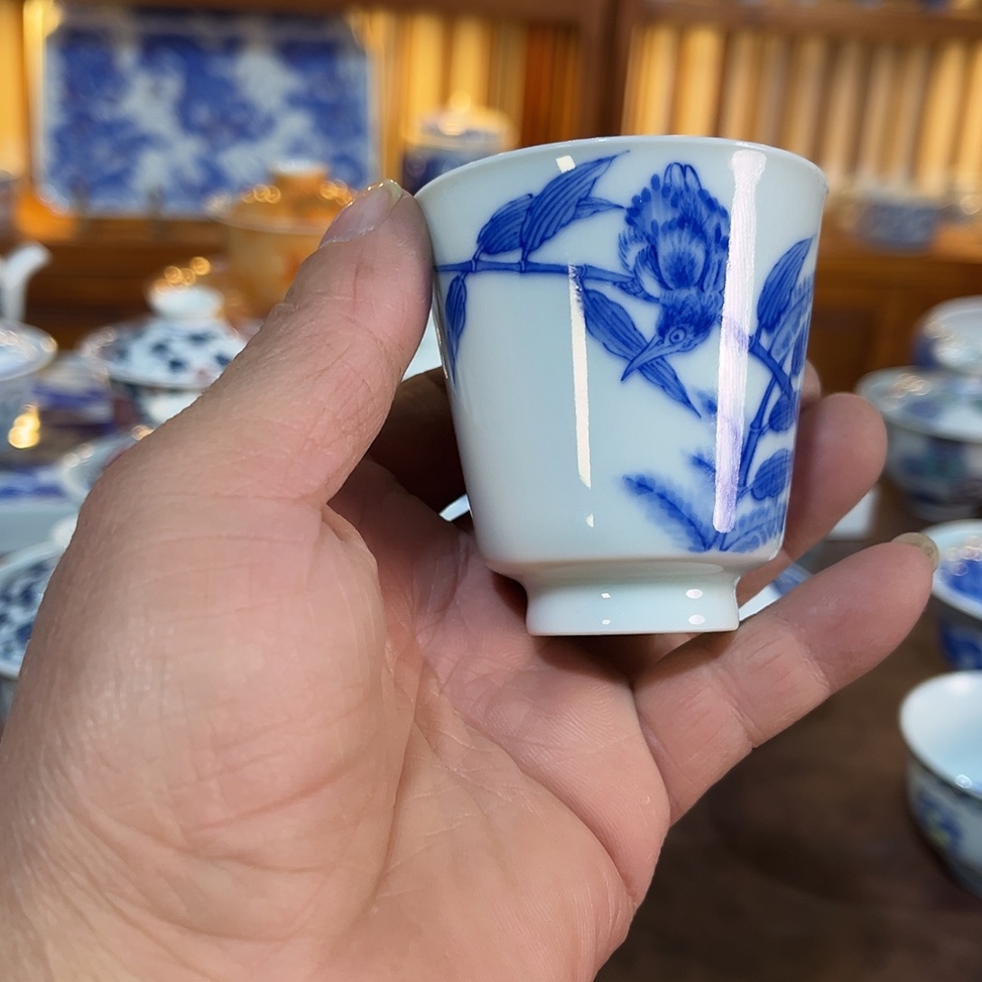 錡镇堂手工手绘杯