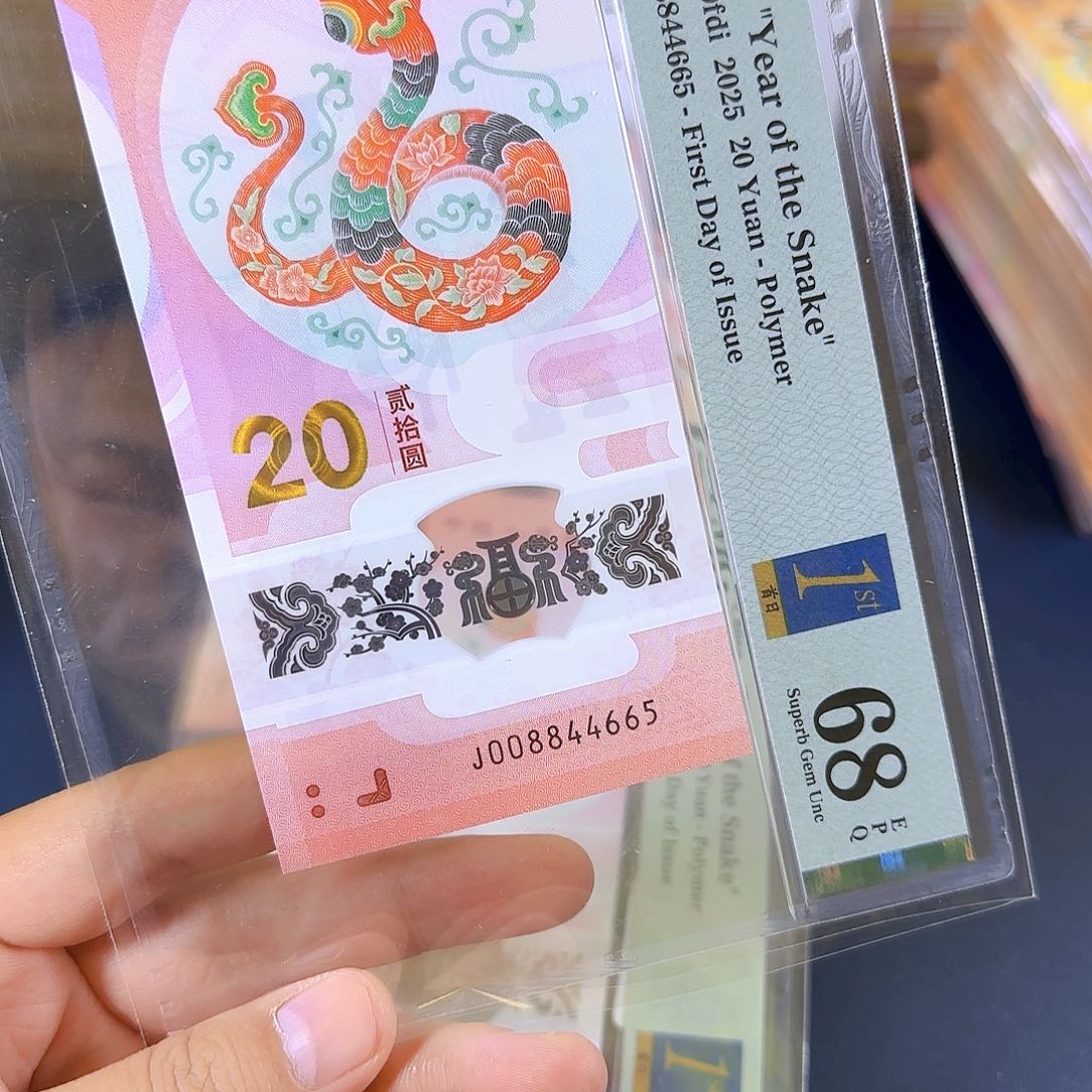 塑料蛇钞008844665单张