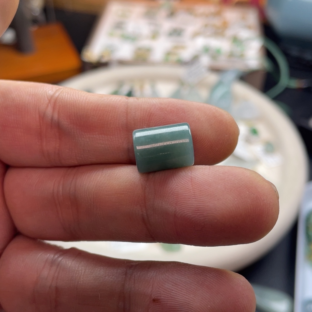 翡翠银S925镶嵌颈饰