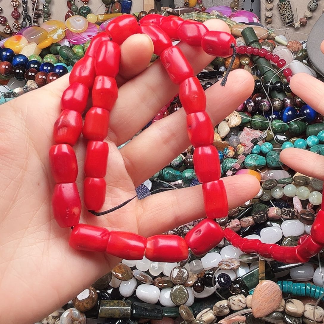 玛瑙/玉髓未镶嵌珠宝半成品橘色