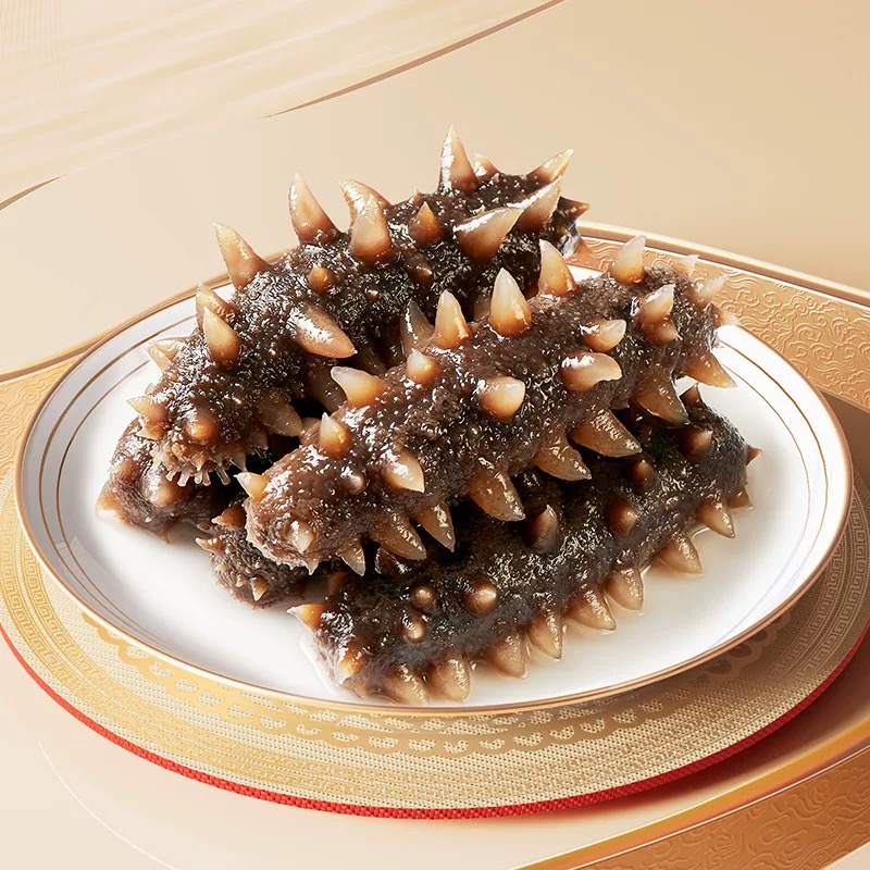 即食海参 8-11头大连辽刺参500g/袋  顺丰京东包邮