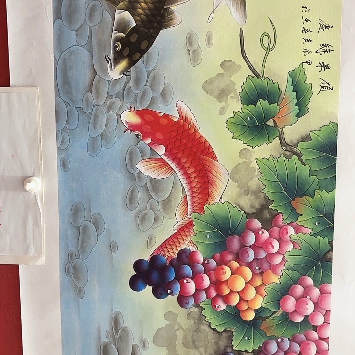 国画黄春香国画尺寸90*50