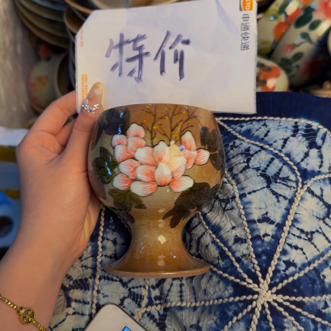瓷片景德镇陶瓷手工手绘