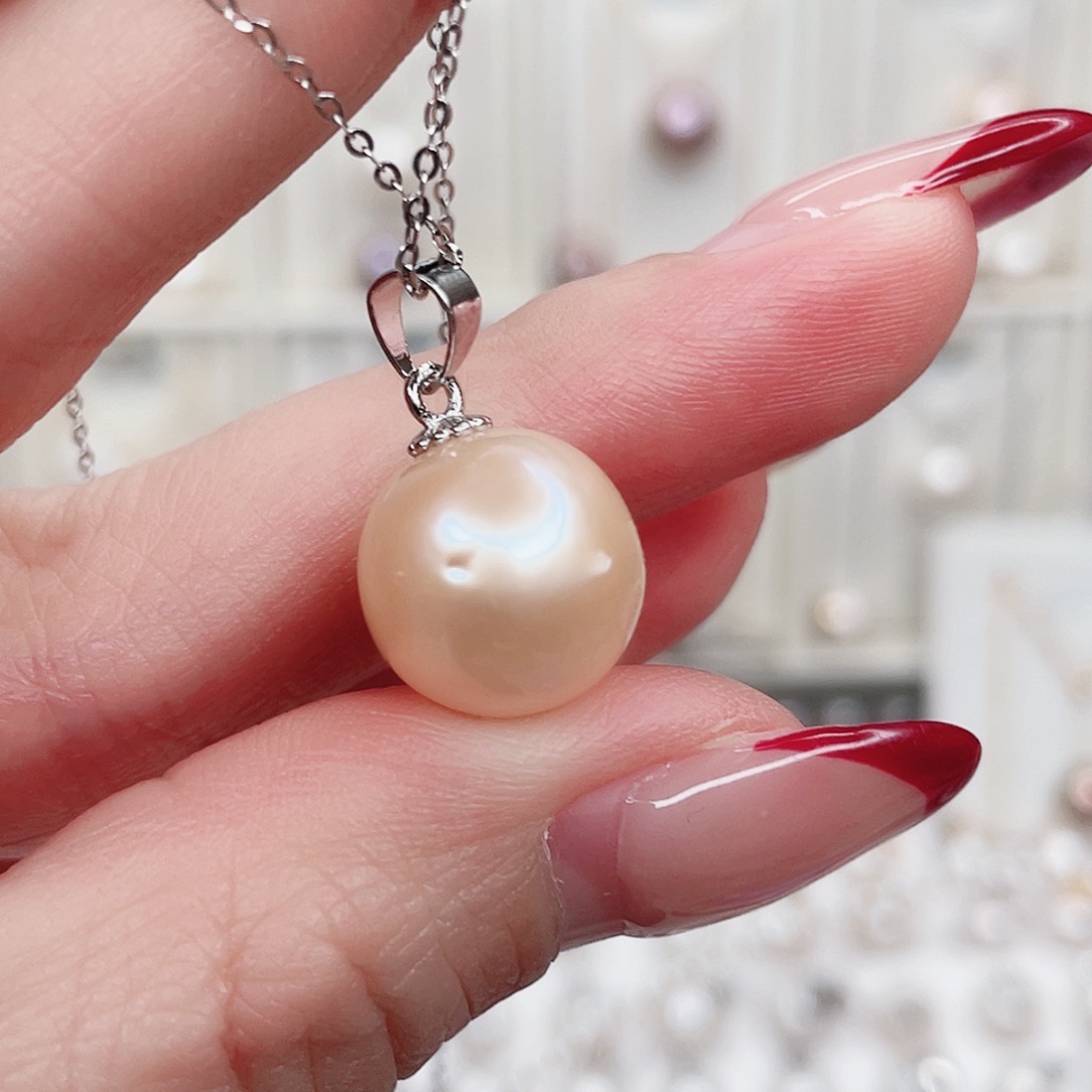吊坠(赠链)淡水珍珠合金