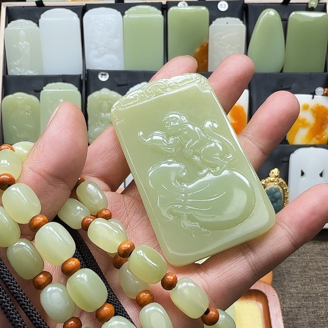 情***老一物一拍双面生肖猴