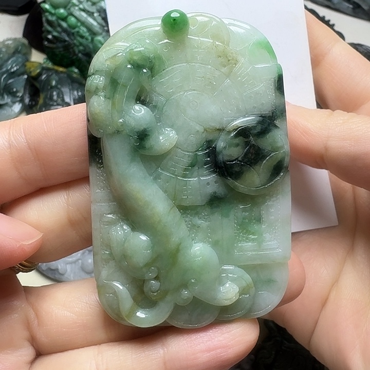 定制翡翠未镶嵌毛货