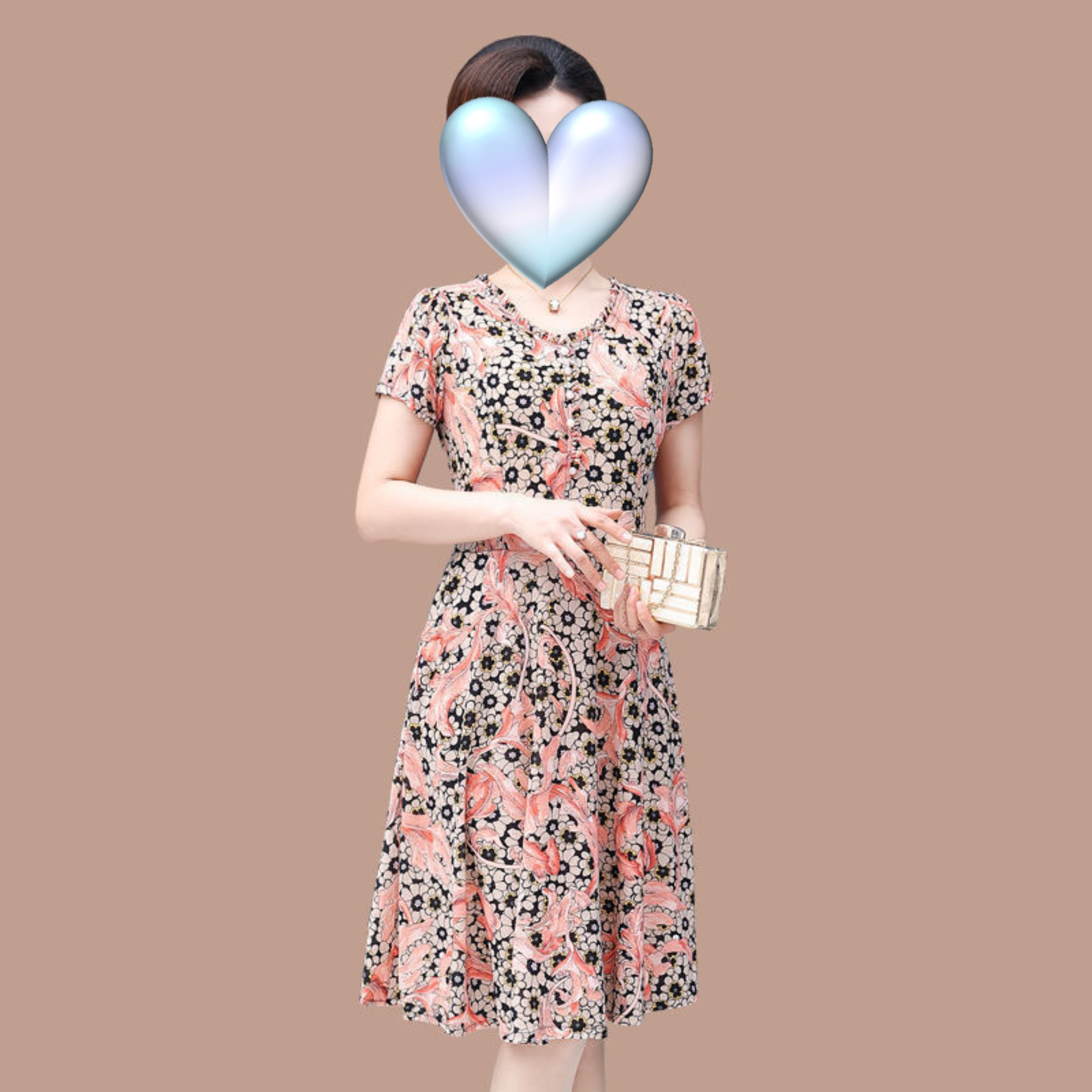 001-100高端大气上档次新款连衣裙显瘦夏季时尚