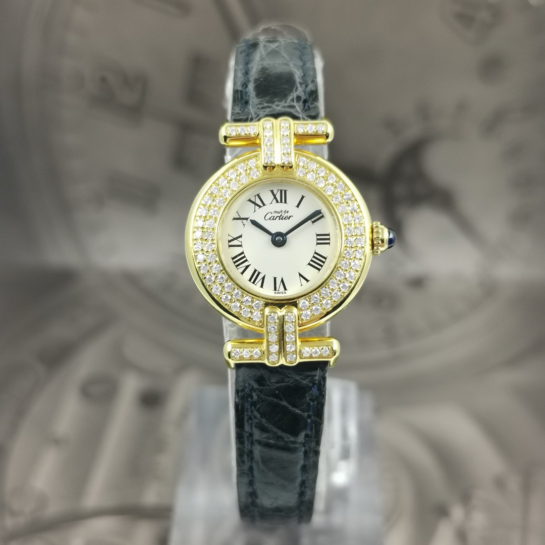 95新 Cartier/卡地亚 小旋风系列/24mm/单表/后钻