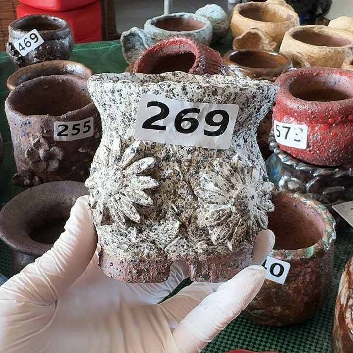 内口7高8粗陶手工制作