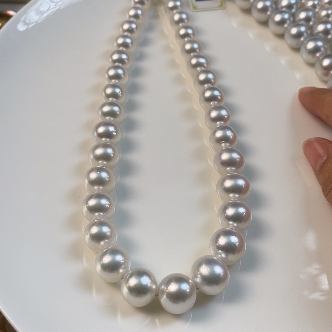 颈饰海水珍珠未镶嵌澳白11-15