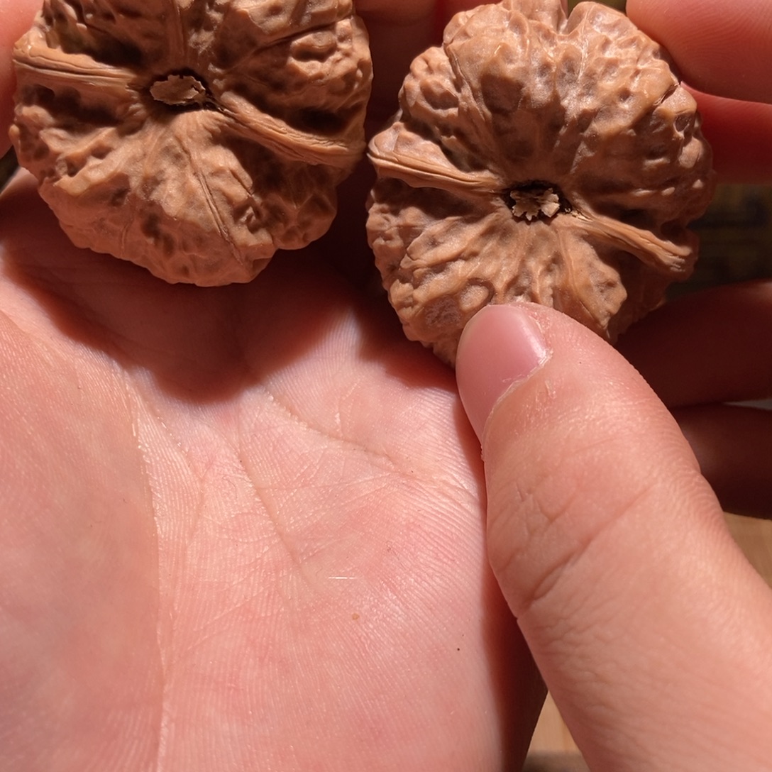 初***心吊坠文玩核桃蛤蟆头D24