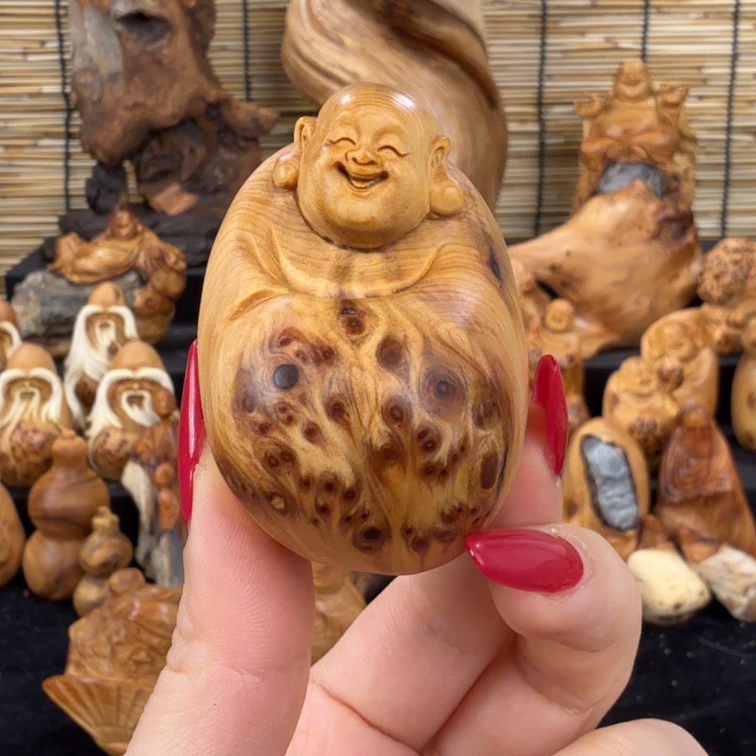 柏木（崖柏）手把件