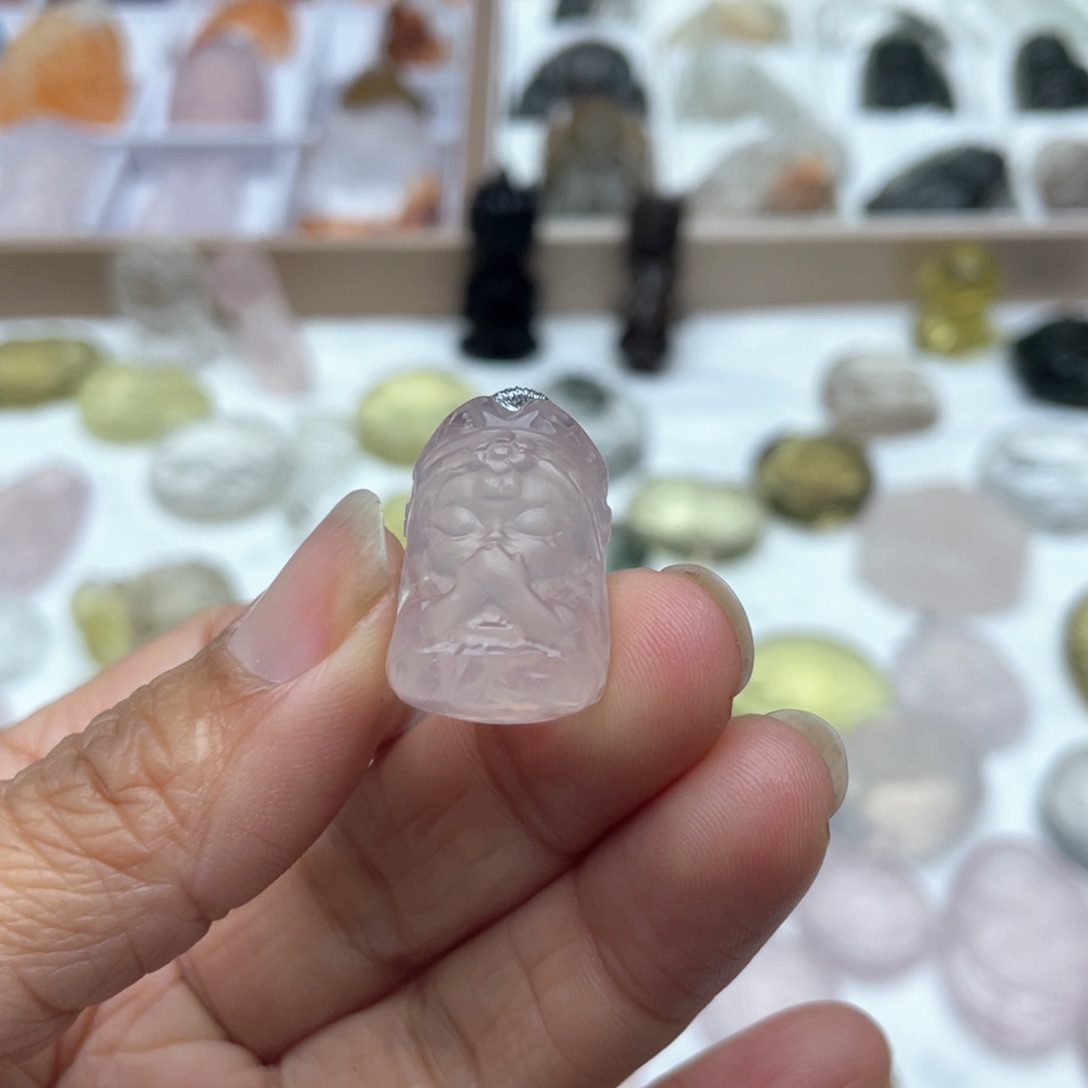 水晶吊坠(不含链)未镶嵌