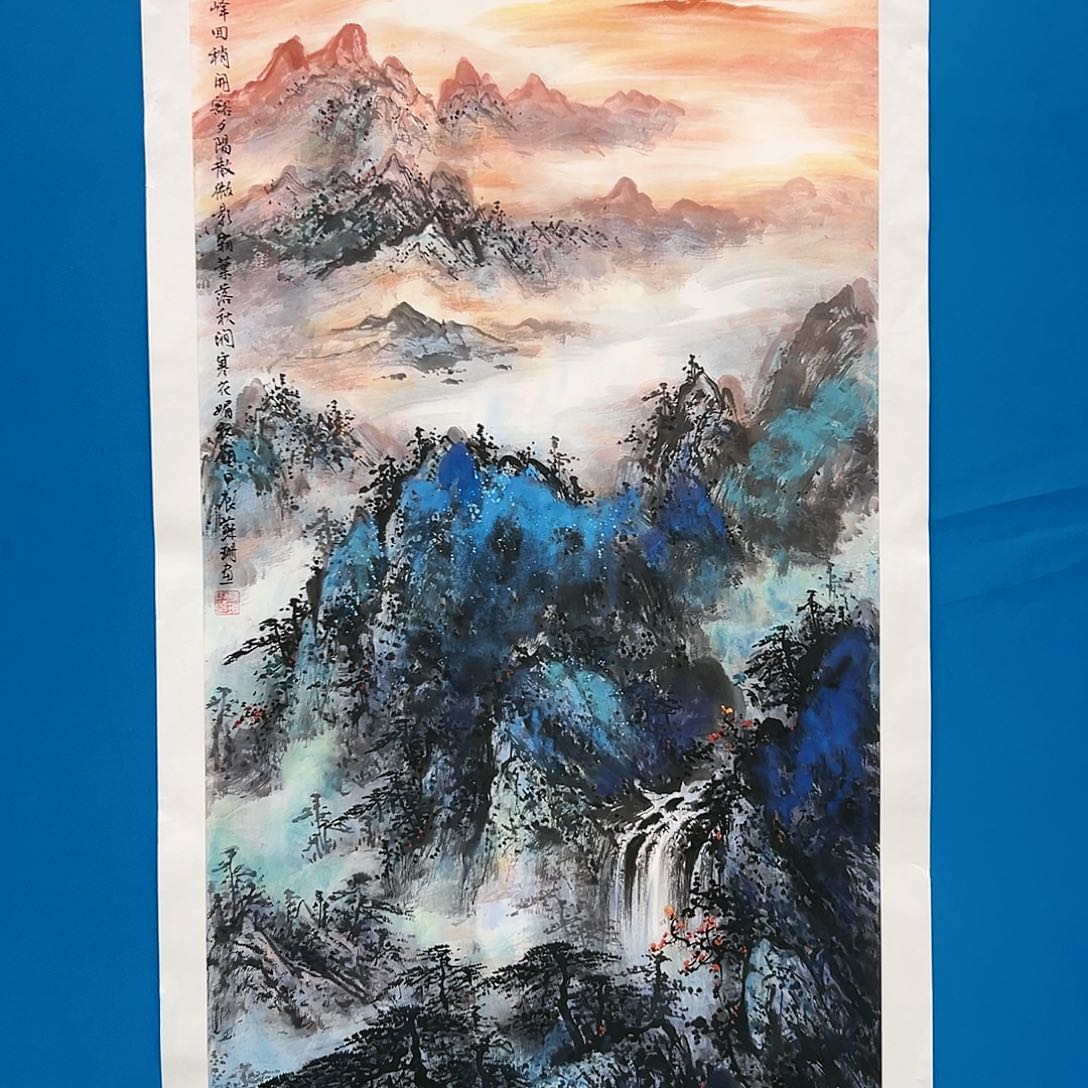 国画苏珊展览原作
