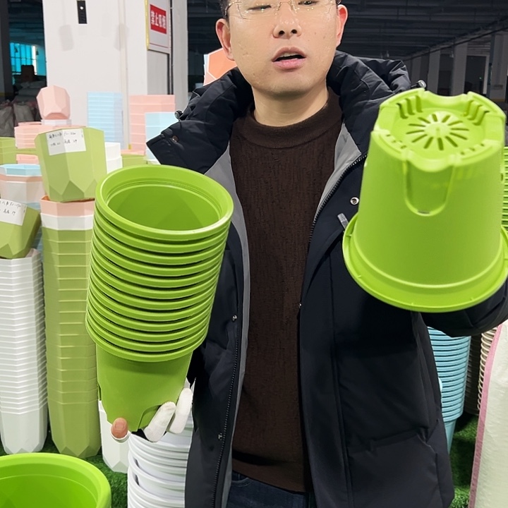 清仓圆控口15高15果绿10只无托