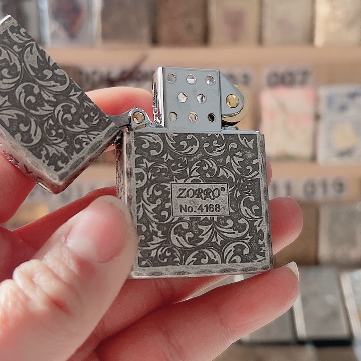 佐罗902古银花边唐草外壳+1个四代盾卡机芯