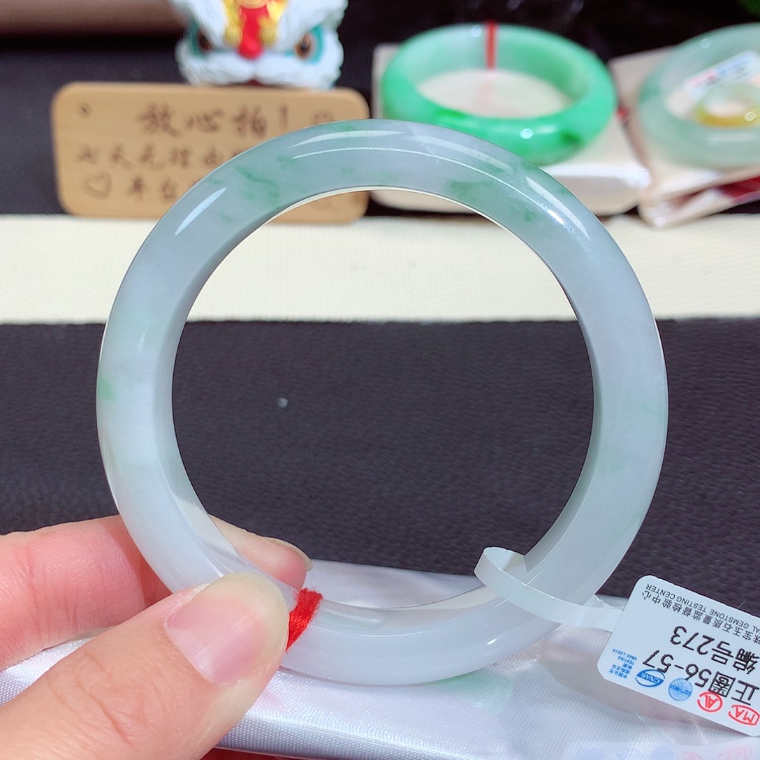 翡翠未镶嵌手镯273