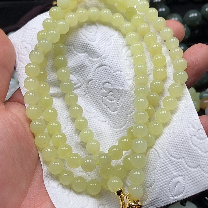 和田玉未镶嵌套链