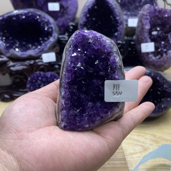 未镶嵌大型摆件（非配饰）紫晶