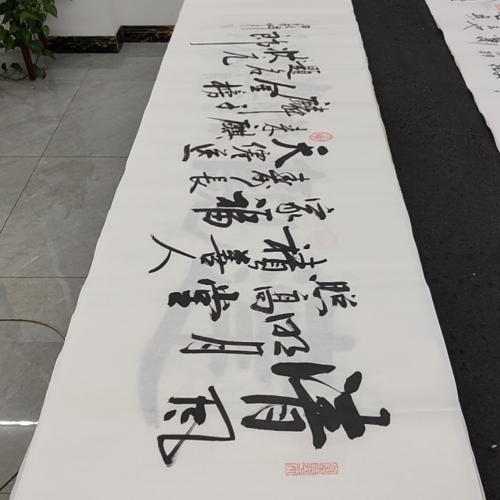 白武坤老师作品一副