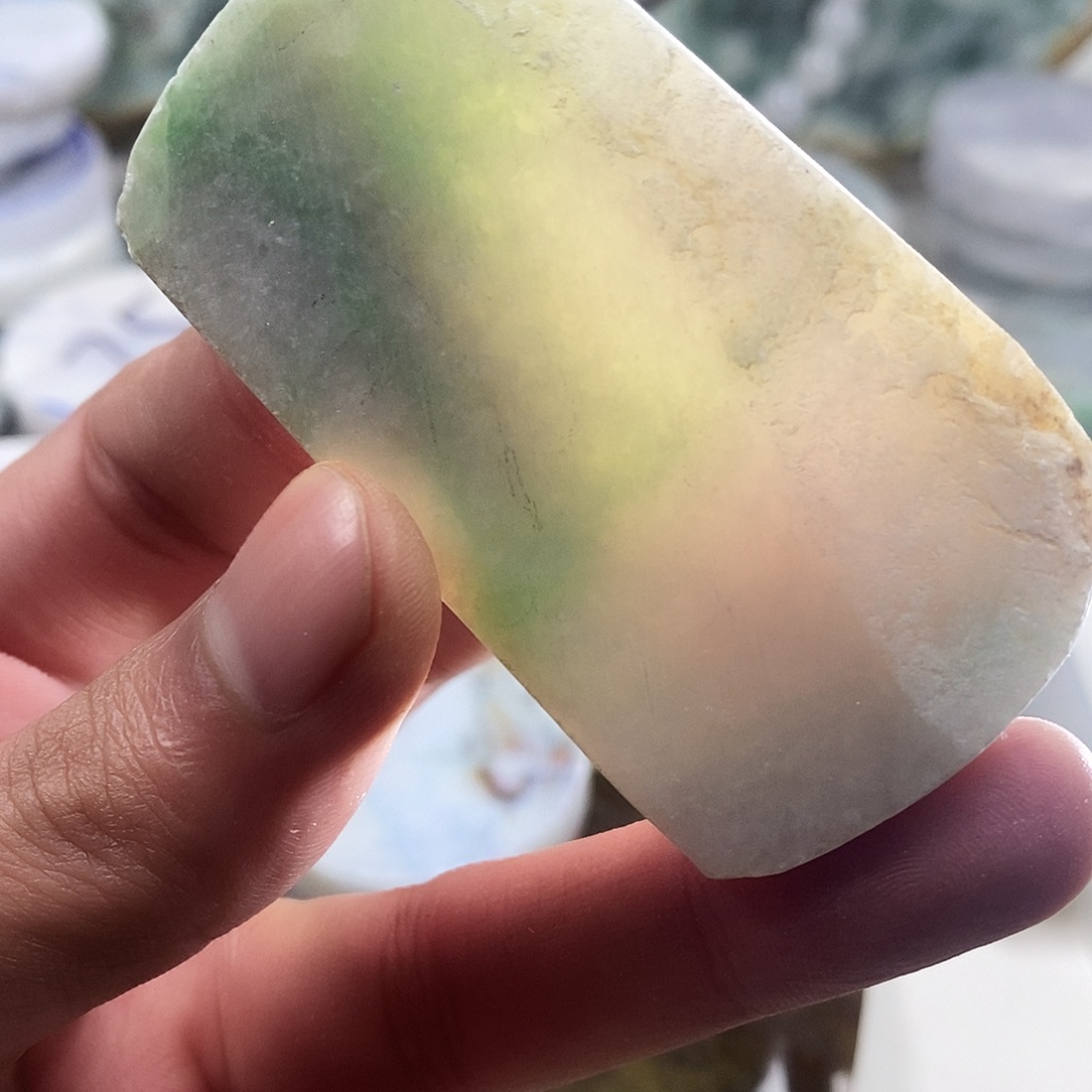 翡翠散珠天然缅甸翡翠a货9