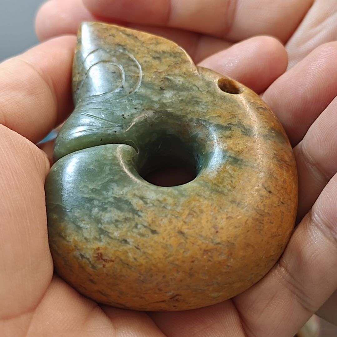 和田玉挂件未镶嵌一*