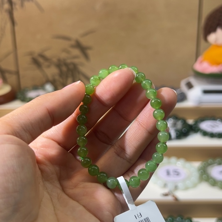 和田玉未镶嵌手串