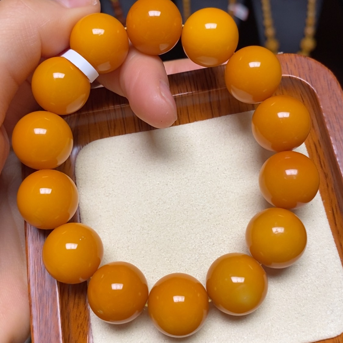 【闪购商品】蜜蜡手链未镶嵌手串