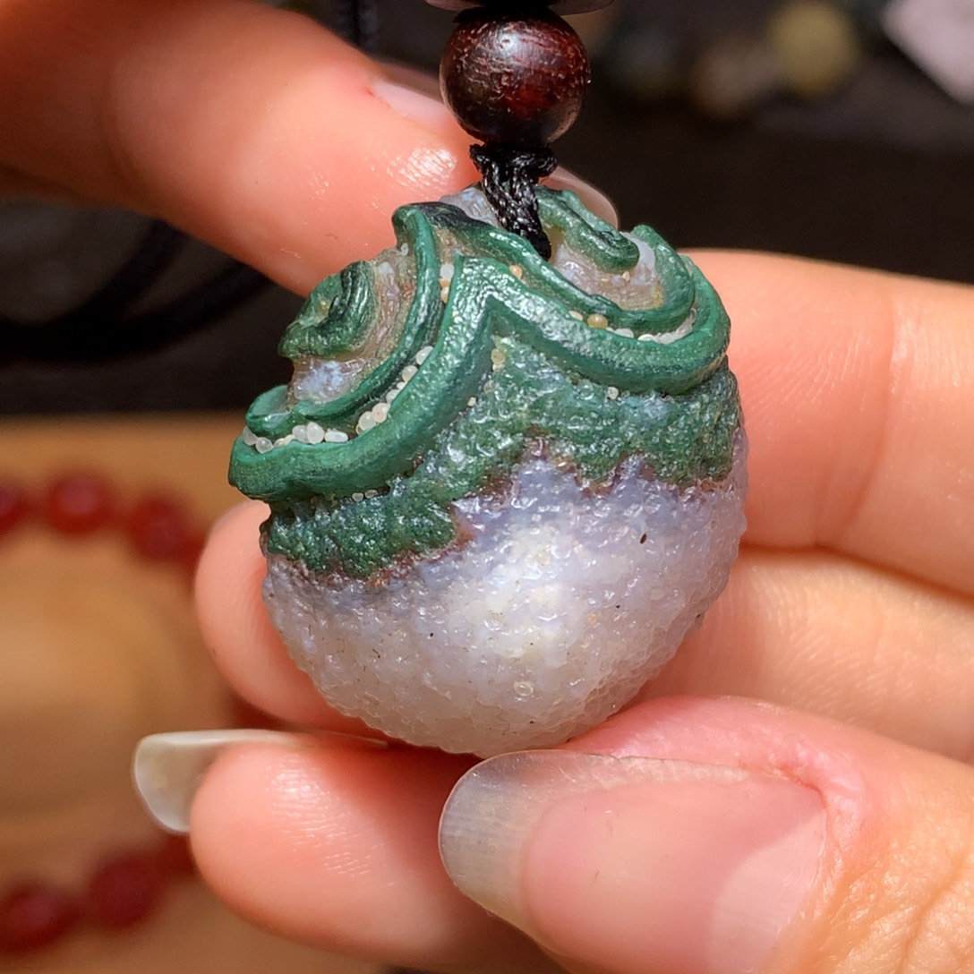 未镶嵌玛瑙/玉髓珠宝半成品