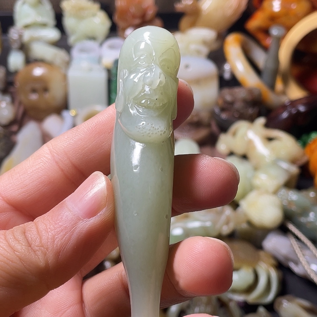 和田玉（糖玉）未镶嵌颈饰